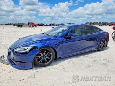 2021 TESLA MODEL S 5YJSA1E60MF454393 - główne zdjęcie licytacji z USA - miniatura