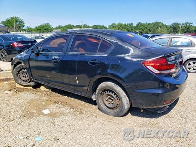 Drugie zdjęcie samochodu z przodu: 2013 HONDA CIVIC LX VIN:2HGFB2F52DH545249 - miniatura