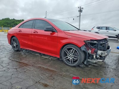 Czwarte zdjęcie samochodu z boku: 2018 MERCEDES-BENZ CLA 250 VIN:WDDSJ4EB9JN670907 - miniatura