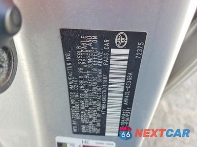 Zdjęcie 12 z 12 samochodu: 2007 TOYOTA CAMRY HYBRID VIN:4T1BB46K07U011887 - miniatura