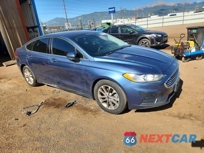 Czwarte zdjęcie samochodu z boku: 2019 FORD FUSION SE VIN:3FA6P0H76KR209842 - miniatura