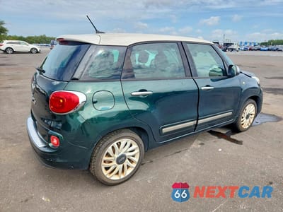Trzecie zdjęcie samochodu z tyłu: 2015 FIAT 500L LOUNGE VIN:ZFBCFACH7FZ033961 - miniatura