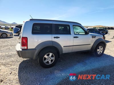 Trzecie zdjęcie samochodu z tyłu: 2007 DODGE NITRO SXT VIN:1D8GU28KX7W528786 - miniatura