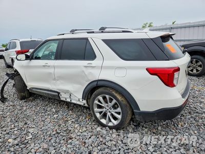 Drugie zdjęcie samochodu z przodu: 2022 FORD EXPLORER PLATINUM VIN:1FM5K8HW2NNA02619 - miniatura
