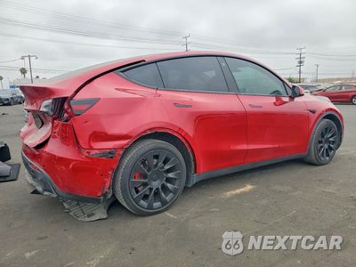 Trzecie zdjęcie samochodu z tyłu: 2022 TESLA MODEL Y VIN:7SAYGAEEXNF561813 - miniatura