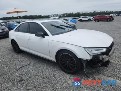 Czwarte zdjęcie samochodu z boku: 2019 AUDI A4 PREMIUM PLUS VIN:WAUENAF42KN001208 - miniatura
