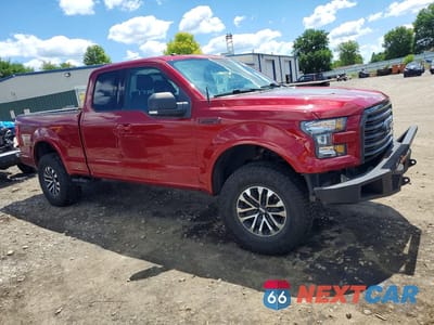 Czwarte zdjęcie samochodu z boku: 2016 FORD F150 SUPER CAB VIN:1FTFX1EF7GFC10675 - miniatura