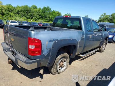 Trzecie zdjęcie samochodu z tyłu: 2008 CHEVROLET SILVERADO K2500 HEAVY DUTY VIN:1GCHK29K18E129456 - miniatura