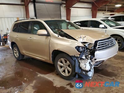 Czwarte zdjęcie samochodu z boku: 2008 TOYOTA HIGHLANDER BASE VIN:JTEDS41A982026778 - miniatura