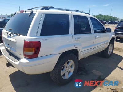 Trzecie zdjęcie samochodu z tyłu: 1999 JEEP GRAND CHEROKEE LIMITED VIN:1J4GW68N5XC696289 - miniatura