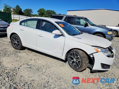 Czwarte zdjęcie samochodu z boku: 2017 BUICK REGAL SPORT TOURING VIN:2G4GL5EX6H9181739 - miniatura