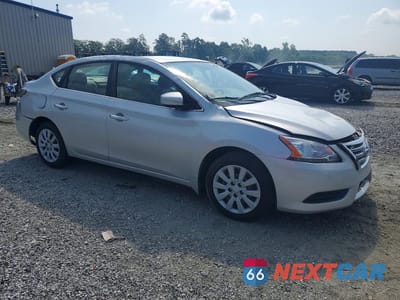 Czwarte zdjęcie samochodu z boku: 2013 NISSAN SENTRA S VIN:3N1AB7AP7DL789858 - miniatura