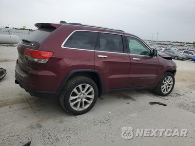 Trzecie zdjęcie samochodu z tyłu: 2017 JEEP GRAND CHEROKEE LIMITED VIN:1C4RJFBG0HC670465 - miniatura