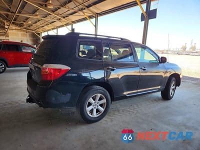Trzecie zdjęcie samochodu z tyłu: 2009 TOYOTA HIGHLANDER BASE VIN:JTEDS41A392083303 - miniatura
