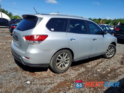 Trzecie zdjęcie samochodu z tyłu: 2013 NISSAN PATHFINDER S VIN:5N1AR2MM1DC666156 - miniatura
