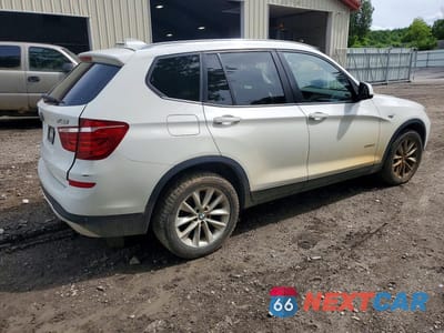 Trzecie zdjęcie samochodu z tyłu: 2015 BMW X3 XDRIVE28I VIN:5UXWX9C50F0D45086 - miniatura