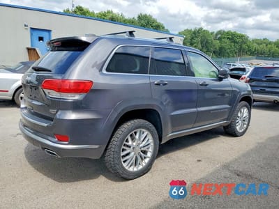 Trzecie zdjęcie samochodu z tyłu: 2018 JEEP GRAND CHEROKEE SUMMIT VIN:1C4RJFJT0JC218813 - miniatura