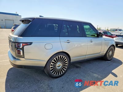 Trzecie zdjęcie samochodu z tyłu: 2019 LAND ROVER RANGE ROVER VIN:SALGR2RV9KA546025 - miniatura