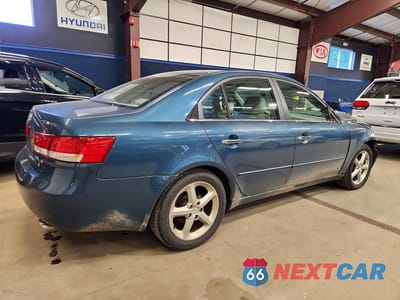 Trzecie zdjęcie samochodu z tyłu: 2006 HYUNDAI SONATA GLS V6 VIN:5NPEU46F36H008053 - miniatura
