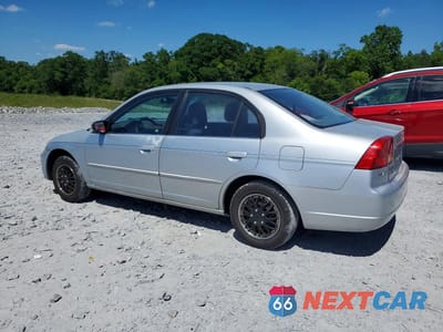 Drugie zdjęcie samochodu z przodu: 2002 HONDA CIVIC LX VIN:2HGES15652H544755 - miniatura