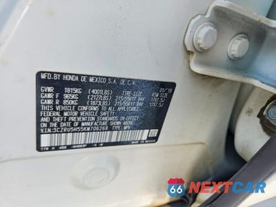 Zdjęcie 13 z 13 samochodu: 2019 HONDA HR-V EX VIN:3CZRU5H55KM706268 - miniatura