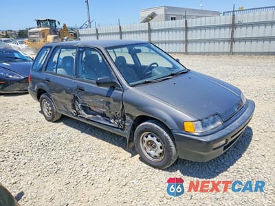 Czwarte zdjęcie samochodu z boku: 1991 HONDA CIVIC VIN:JHMEE2754MS000872 - miniatura