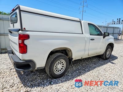 Trzecie zdjęcie samochodu z tyłu: 2023 CHEVROLET SILVERADO C1500 VIN:3GCNAAEK6PG347244 - miniatura