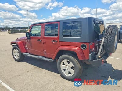 Drugie zdjęcie samochodu z przodu: 2008 JEEP WRANGLER UNLIMITED SAHARA VIN:1J4GA59178L651005 - miniatura