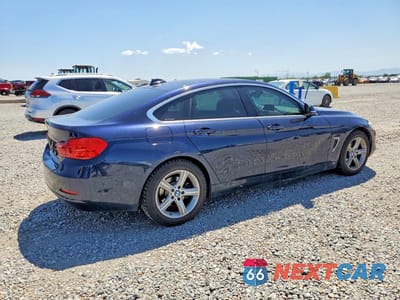 Trzecie zdjęcie samochodu z tyłu: 2015 BMW 428 XI GRAN COUPE VIN:WBA4A7C57FD413756 - miniatura