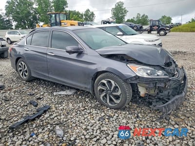Czwarte zdjęcie samochodu z boku: 2017 HONDA ACCORD EXL VIN:1HGCR2F8XHA110119 - miniatura