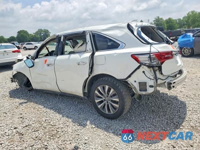 Drugie zdjęcie samochodu z przodu: 2016 ACURA MDX VIN:5FRYD3H27GB020383 - miniatura