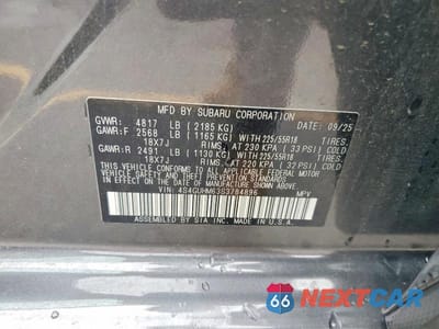 Zdjęcie 13 z 13 samochodu: 2025 SUBARU CROSSTREK LIMITED VIN:4S4GUHM63S3784896 - miniatura