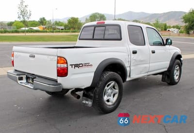 Trzecie zdjęcie samochodu z tyłu: 2002 TOYOTA TACOMA DOUBLE CAB VIN:5TEHN72N22Z013079 - miniatura
