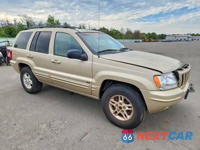 Czwarte zdjęcie samochodu z boku: 2000 JEEP GRAND CHEROKEE LIMITED VIN:1J4G258S4YC367600 - miniatura