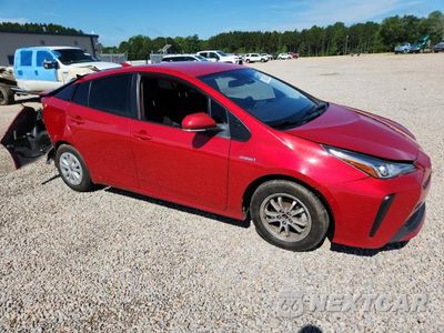 Czwarte zdjęcie samochodu z boku: 2021 TOYOTA PRIUS LE VIN:JTDKAMFU9M3149356 - miniatura