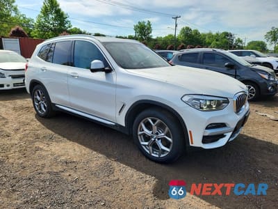 Czwarte zdjęcie samochodu z boku: 2020 BMW X3 XDRIVE30I VIN:5UXTY5C05LLT35643 - miniatura