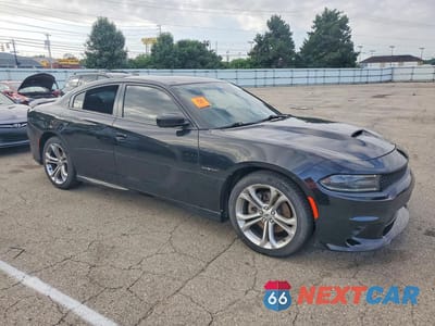 Czwarte zdjęcie samochodu z boku: 2021 DODGE CHARGER R/T VIN:2C3CDXCT8MH605910 - miniatura