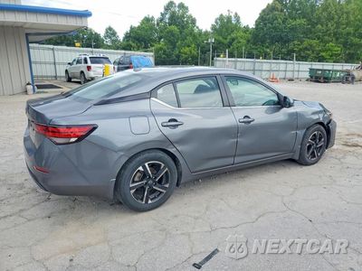 Trzecie zdjęcie samochodu z tyłu: 2025 NISSAN SENTRA VIN:3N1AB8CV6SY205984 - miniatura