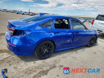 Trzecie zdjęcie samochodu z tyłu: 2023 HONDA CIVIC SPORT VIN:2HGFE2F51PH502775 - miniatura