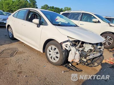 Czwarte zdjęcie samochodu z boku: 2021 TOYOTA COROLLA L VIN:5YFDPMAEXMP200118 - miniatura