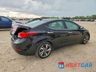 Trzecie zdjęcie samochodu z tyłu: 2014 HYUNDAI ELANTRA LIMITED VIN:KMHDH4AE6EU087264 - miniatura