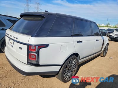Trzecie zdjęcie samochodu z tyłu: 2019 LAND ROVER RANGE ROVER SUPERCHARGED VIN:SALGS5RE1KA563472 - miniatura