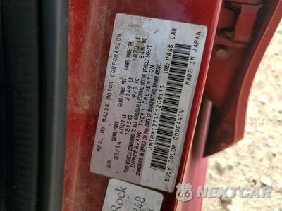 Zdjęcie 12 z 12 samochodu: 2014 MAZDA 3 SV VIN:JM1BM1T71E1209115 - miniatura