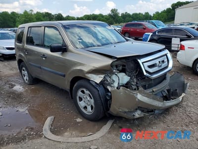 Czwarte zdjęcie samochodu z boku: 2011 HONDA PILOT LX VIN:5FNYF4H20BB097932 - miniatura