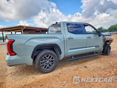 Trzecie zdjęcie samochodu z tyłu: 2024 TOYOTA TUNDRA PLATINUM VIN:5TFNA5AB6RX039261 - miniatura