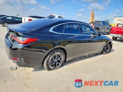 Trzecie zdjęcie samochodu z tyłu: 2023 BMW I4 EDRIVE 35 VIN:WBY43AW08PFR44530 - miniatura