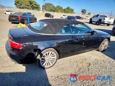 Trzecie zdjęcie samochodu z tyłu: 2012 AUDI A5 PREMIUM VIN:WAUCFAFH5CN002376 - miniatura