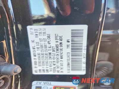 Zdjęcie 12 z 12 samochodu: 2014 HONDA CR-V EXL VIN:5J6RM4H7XEL045726 - miniatura