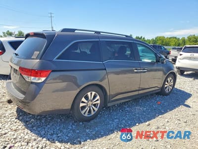 Trzecie zdjęcie samochodu z tyłu: 2016 HONDA ODYSSEY EXL VIN:5FNRL5H60GB162095 - miniatura