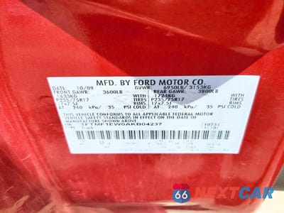 Zdjęcie 12 z 12 samochodu: 2010 FORD F150 VIN:1FTMF1EW0AKB04237 - miniatura